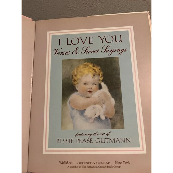 I Love You Sweet Sayings and Verses Book - Picture 7 of 7